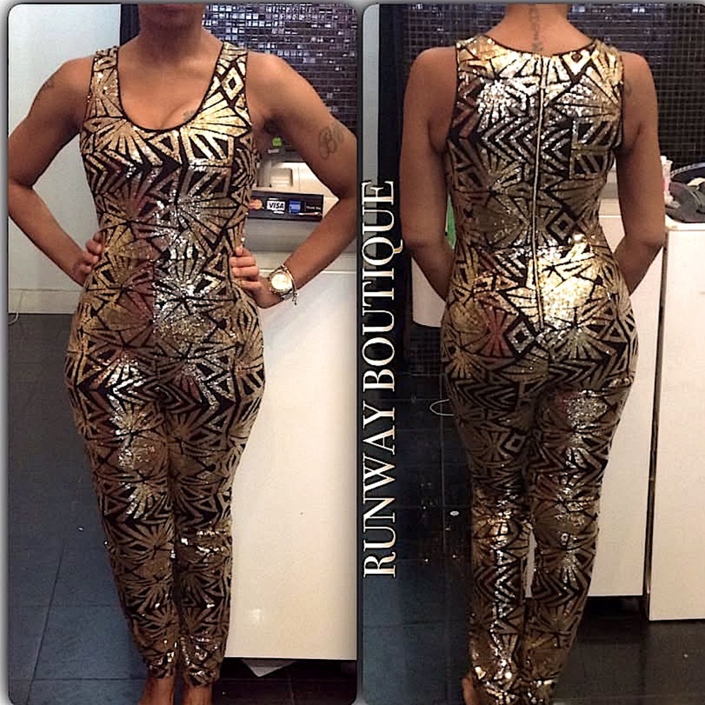 Sequin jumpsuit